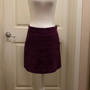 PrAna Corduroy Skirt